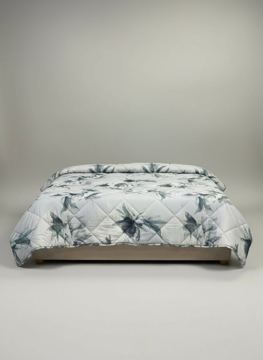 Trapunta stampata Biancheria Lago D'Argento Trap MIrabello