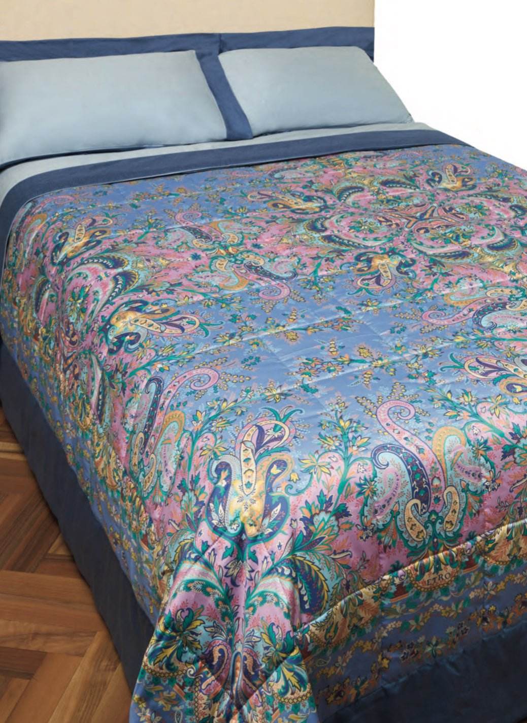 Quilt + 2 cuscini Biancheria Iris Quilt+Cuscini Etro Home - evabiancheria