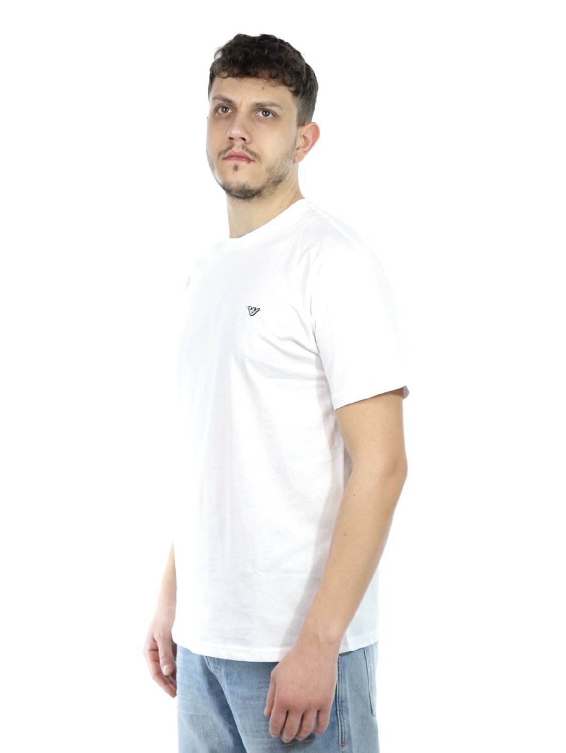 T-shirt Manica corta Uomo AF12331 EM000574 Emporio Armani - evabiancheria