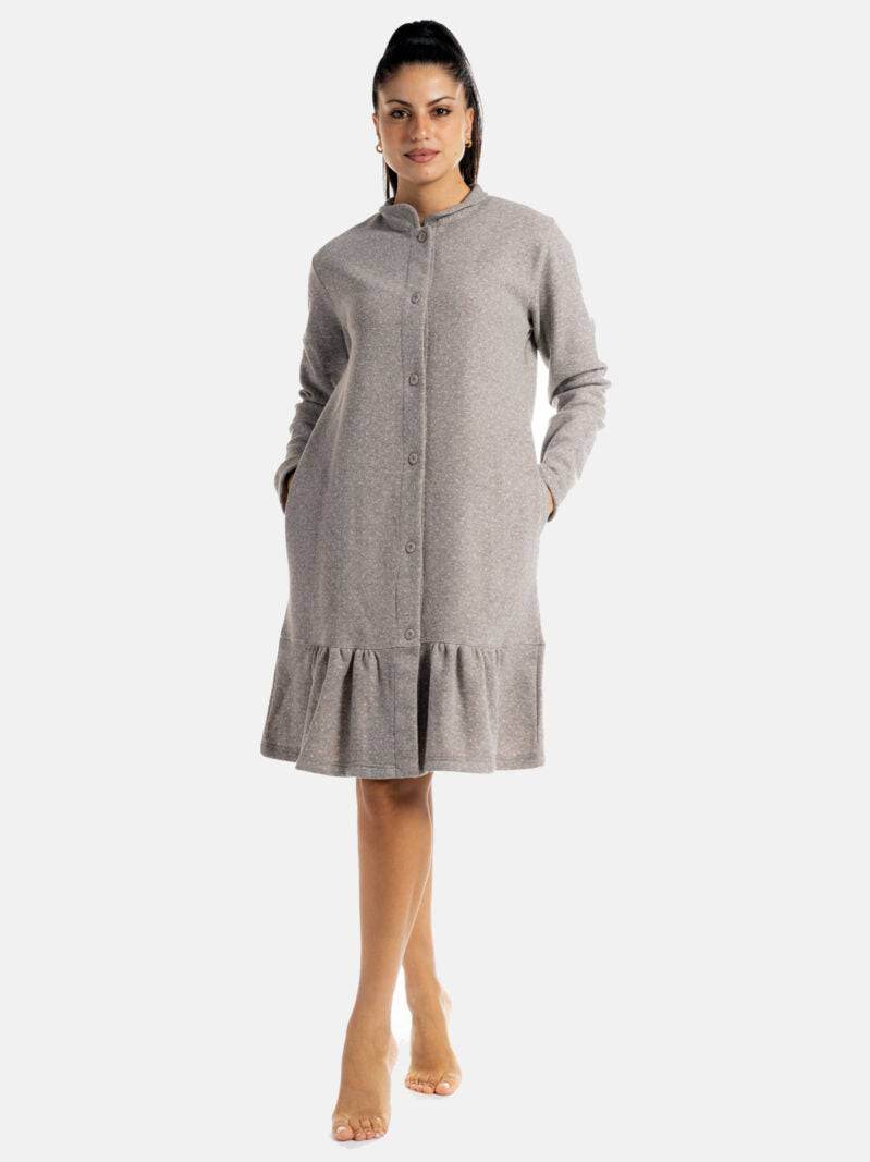 Vestaglia Abbottonata Donna I2241 Fida - evabiancheria