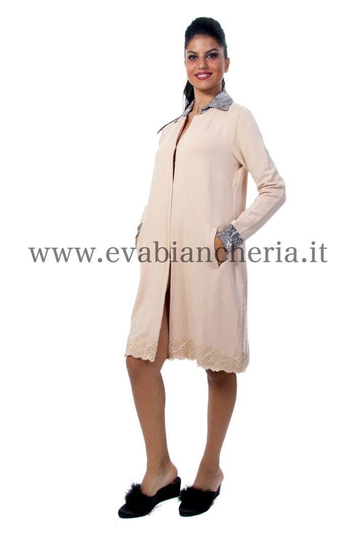 Vestaglia Abbottonata Donna LA6BPP Twin Set evabiancheria