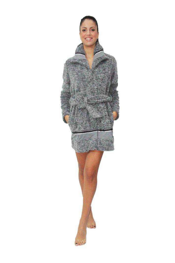 Vestaglia Abbottonata Donna TISBE 6420 Pepita - evabiancheria