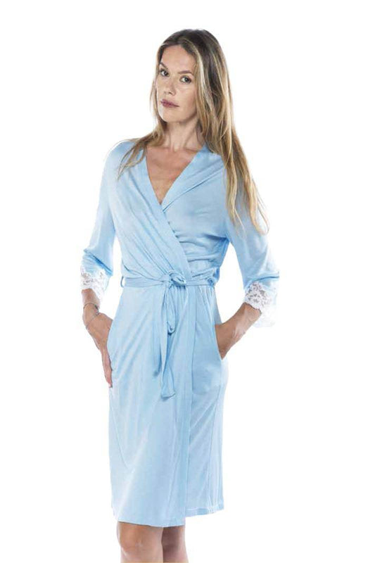 Vestaglia Incrocio Donna 201-8 Prima Rosa - evabiancheria