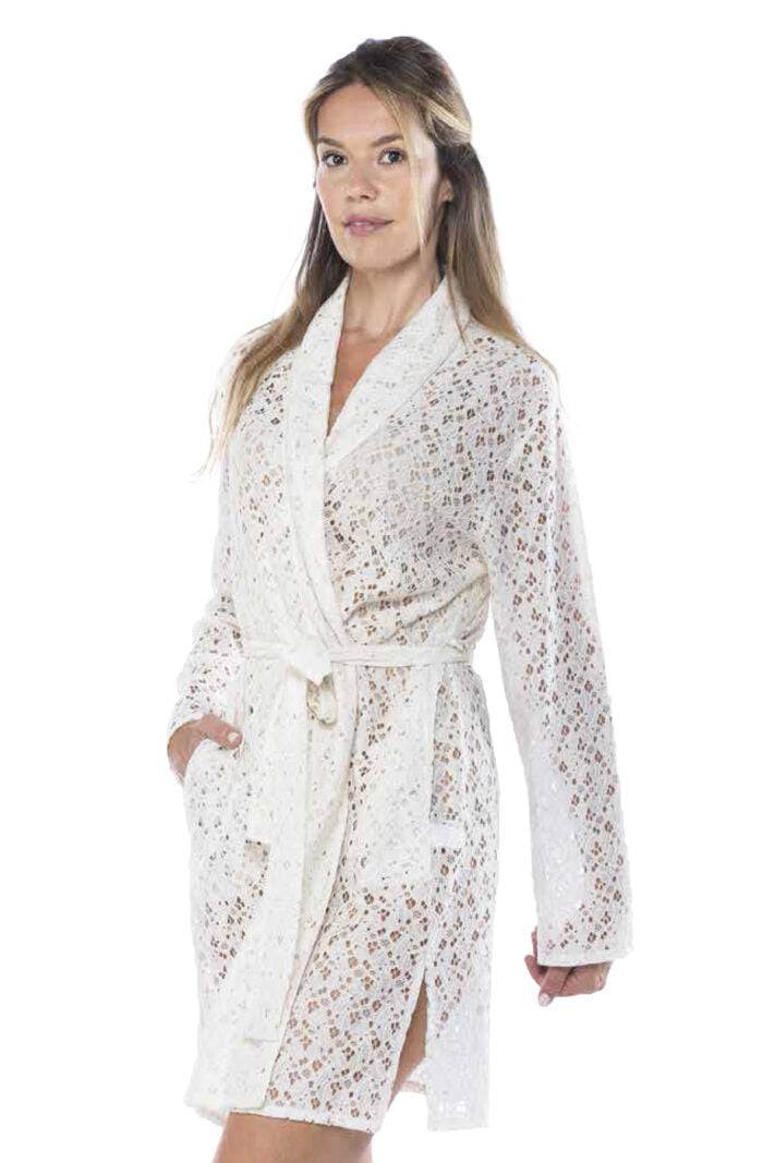 Vestaglia Incrocio Donna 202-8 Prima Rosa - evabiancheria