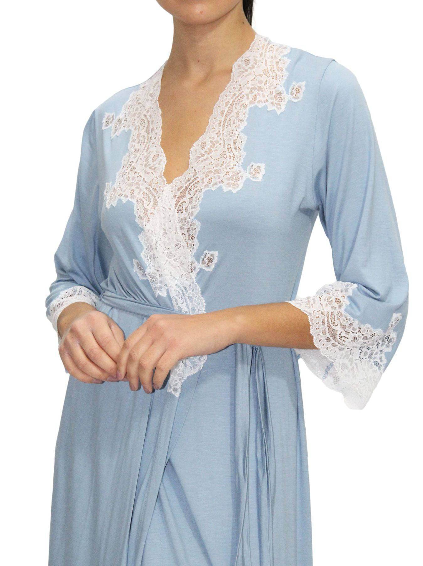 Vestaglia Incrocio Donna 6416 Clara Rossi Firenze - evabiancheria