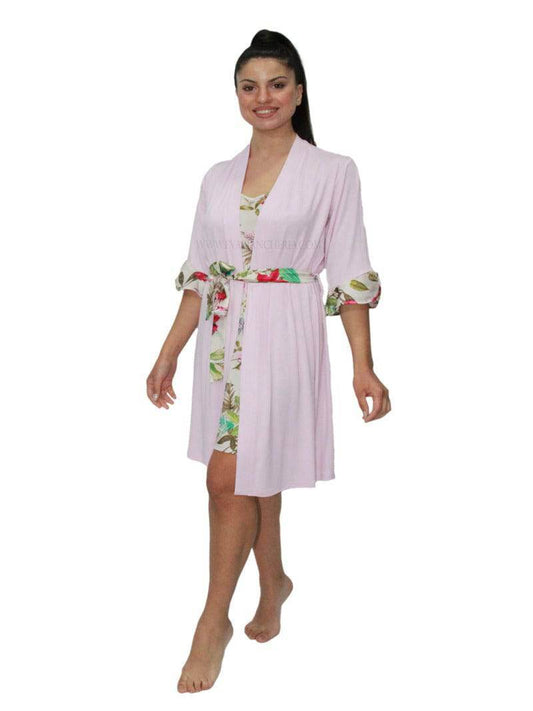 Vestaglia Incrocio Donna D1730 VES Amadine - evabiancheria