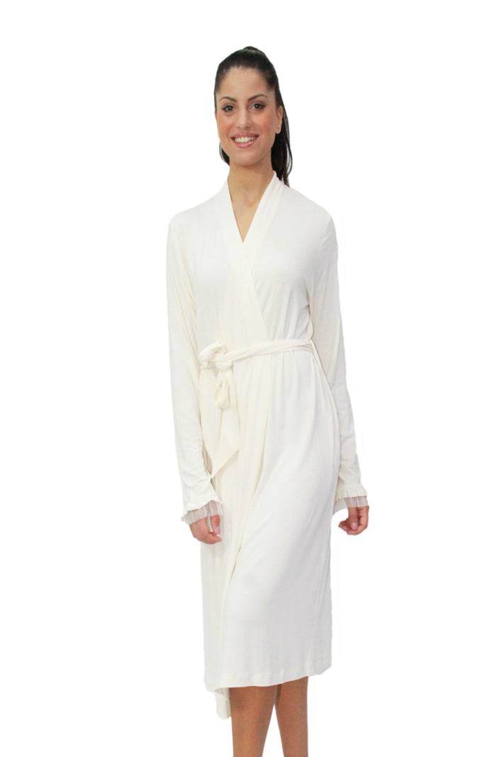 Vestaglia Incrocio Donna EURIDICE 6594 Pepita - evabiancheria