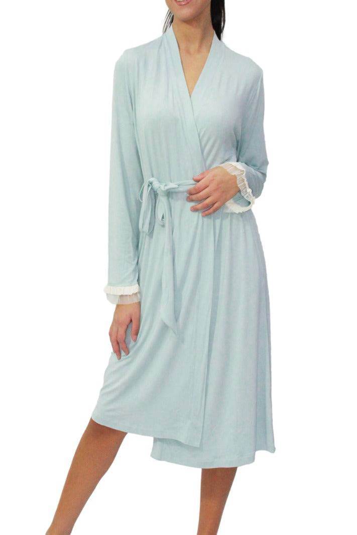 Vestaglia Incrocio Donna EURIDICE 6594 Pepita - evabiancheria