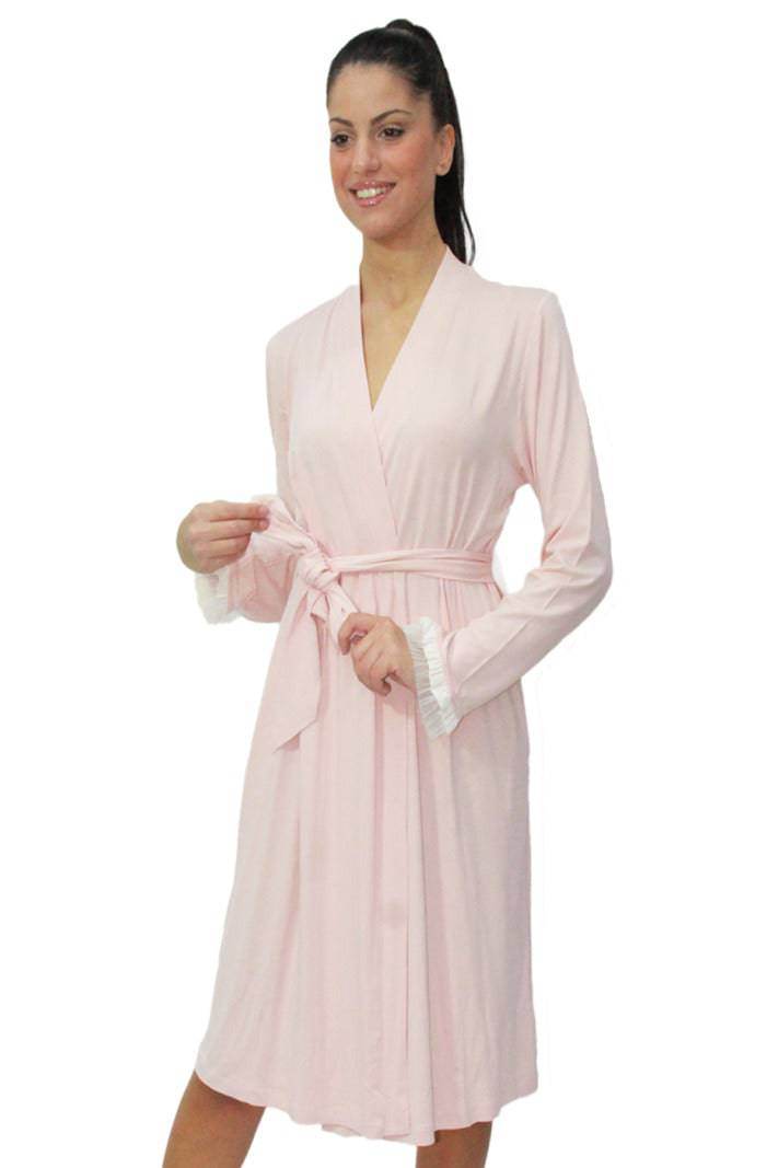 Vestaglia Incrocio Donna EURIDICE 6594 Pepita - evabiancheria