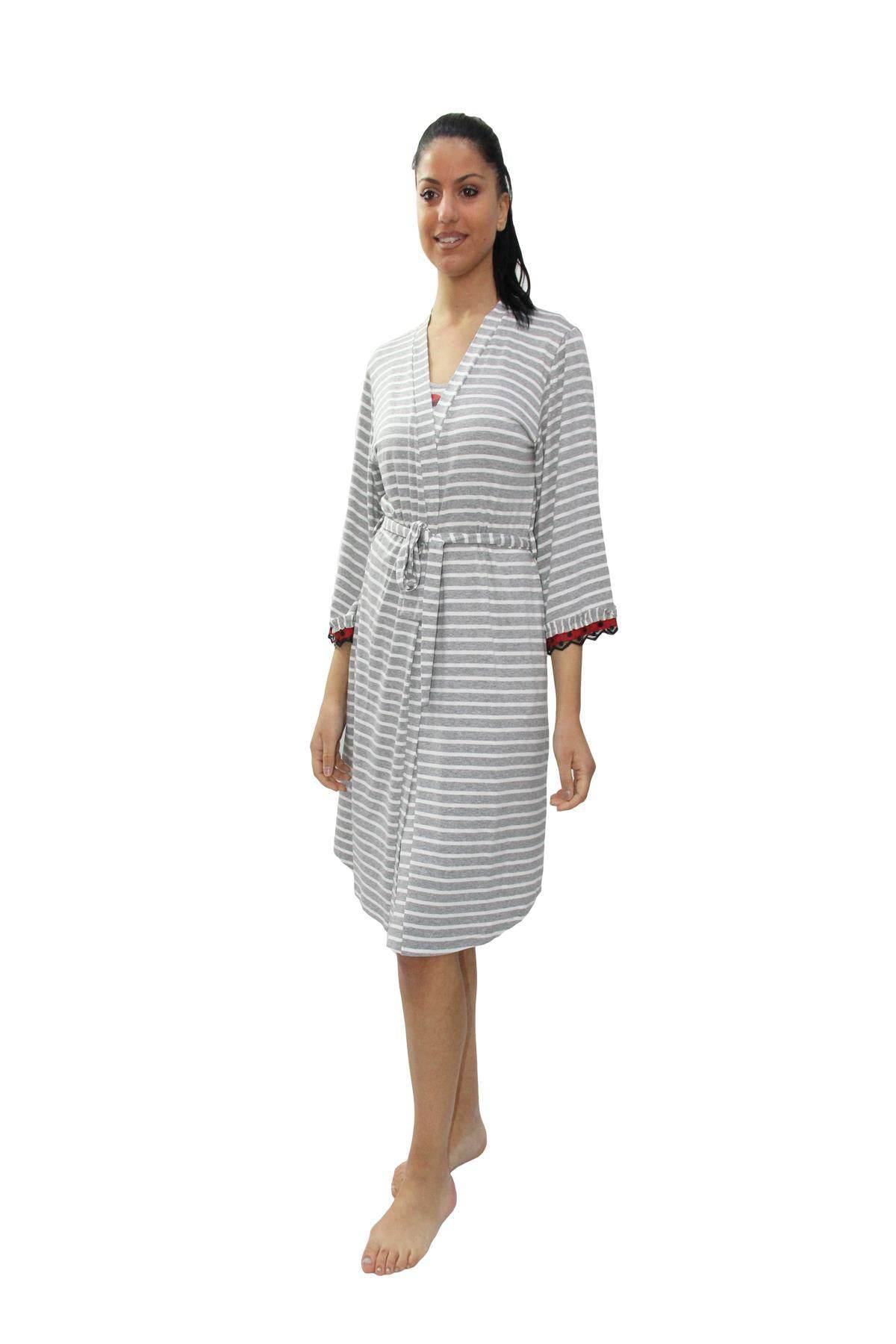 Vestaglia Incrocio Donna TERRY 4565 Pepita - evabiancheria