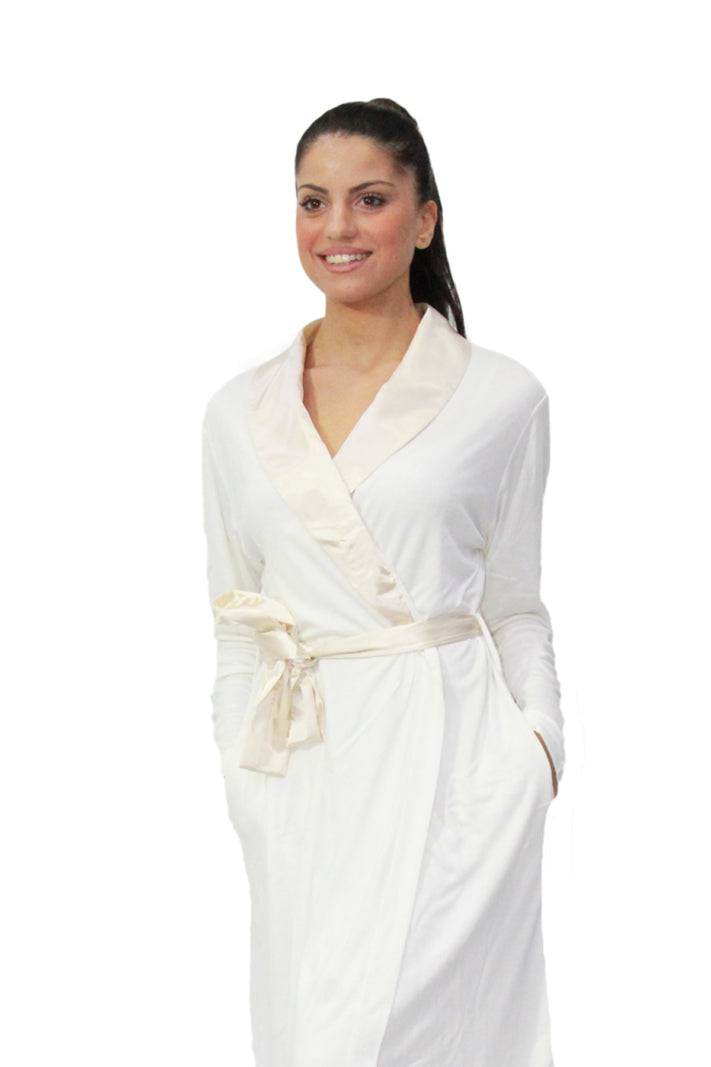 Vestaglia Incrocio Donna V018 Prima Rosa - evabiancheria