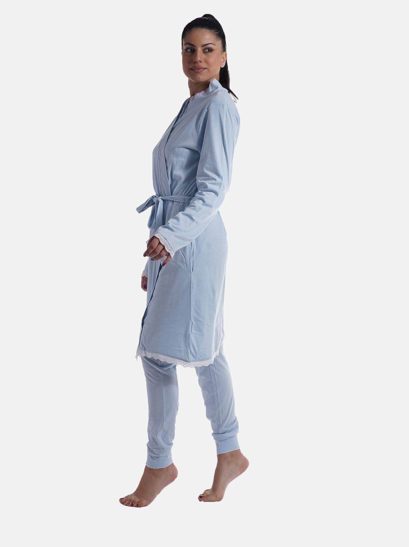 Vestaglia Manica lunga Donna VEE021B Milk and Honey - evabiancheria