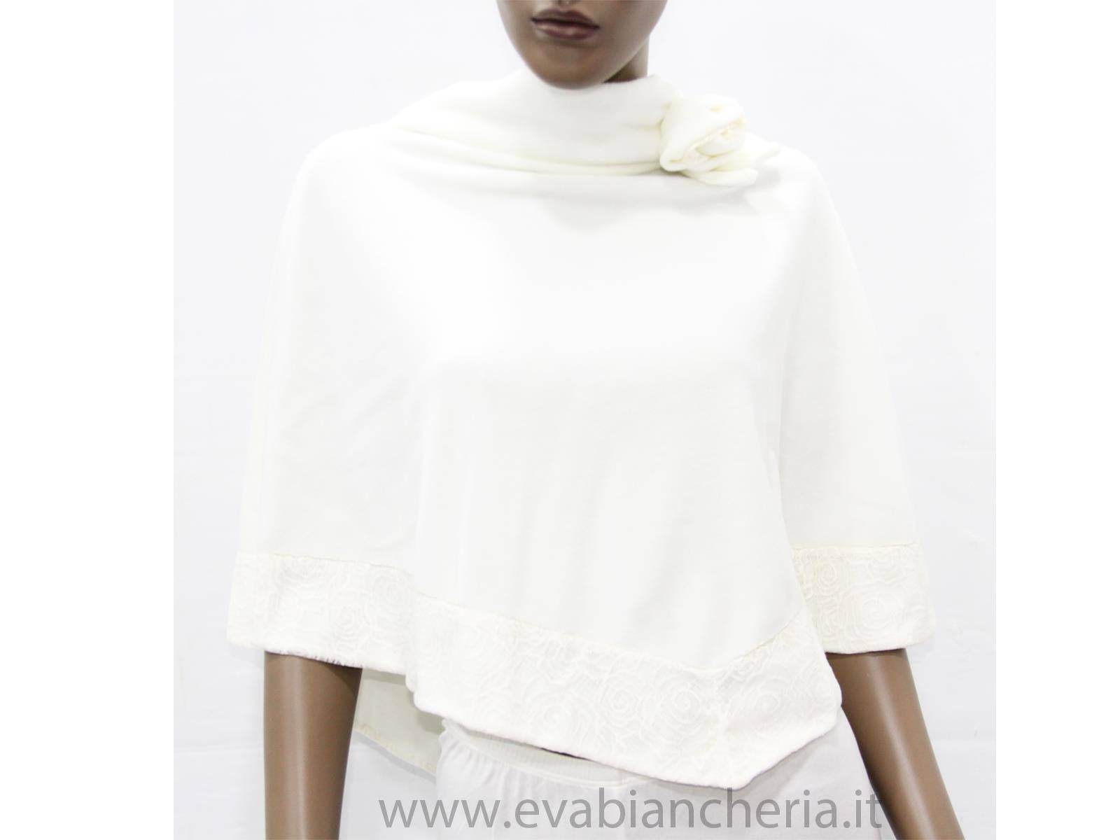 Vestaglia Poncho Donna EVA 1573 Tata - evabiancheria