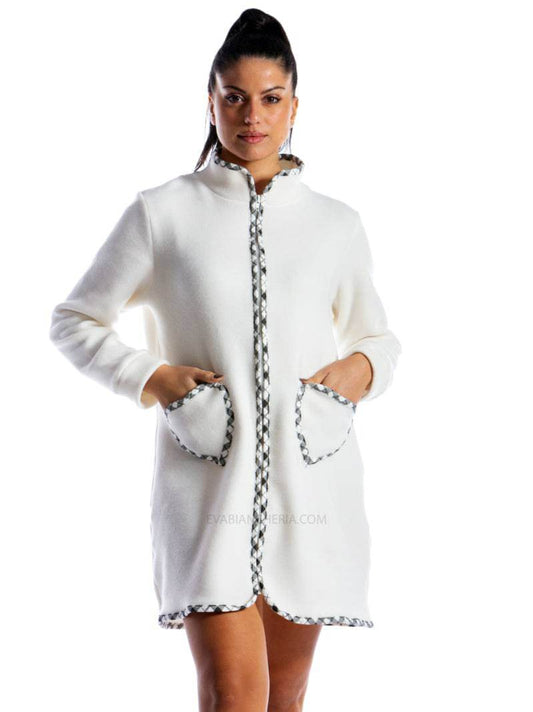 Vestaglia con zip Donna GISELLA 7B Julie - evabiancheria