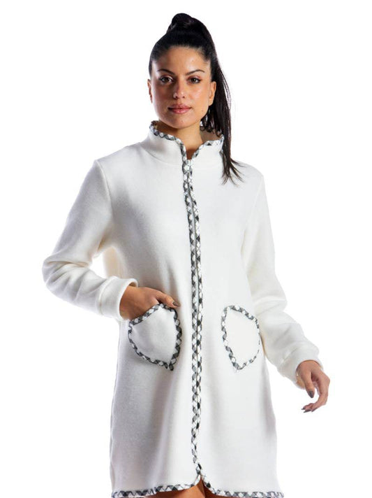 Vestaglia con zip Donna GISELLA 7B Julie - evabiancheria
