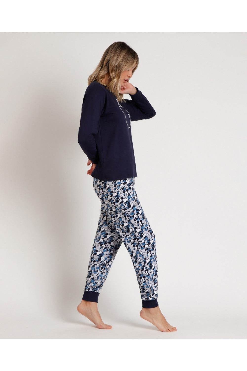 Pigiama Giro collo Donna 62677 Disney - evabiancheria