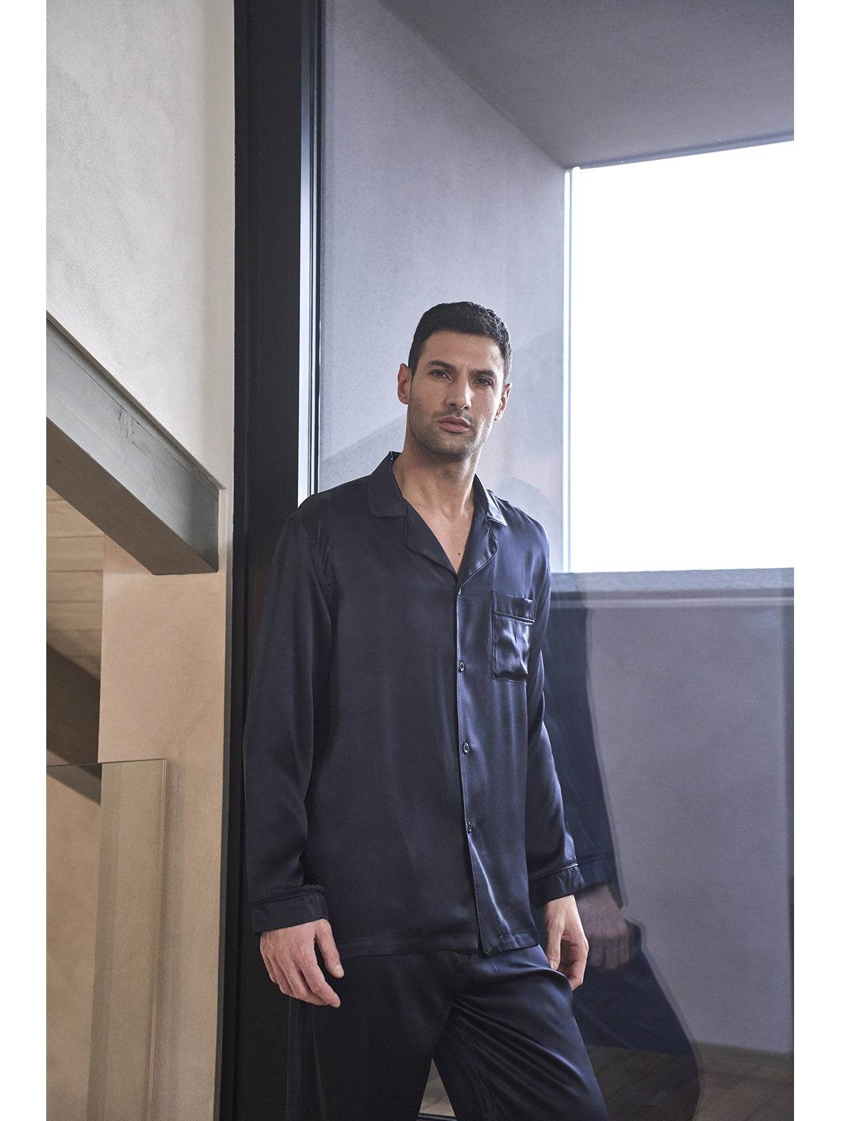 Pigiama Aperto Uomo Grinzane JAL299 Julipet - evabiancheria