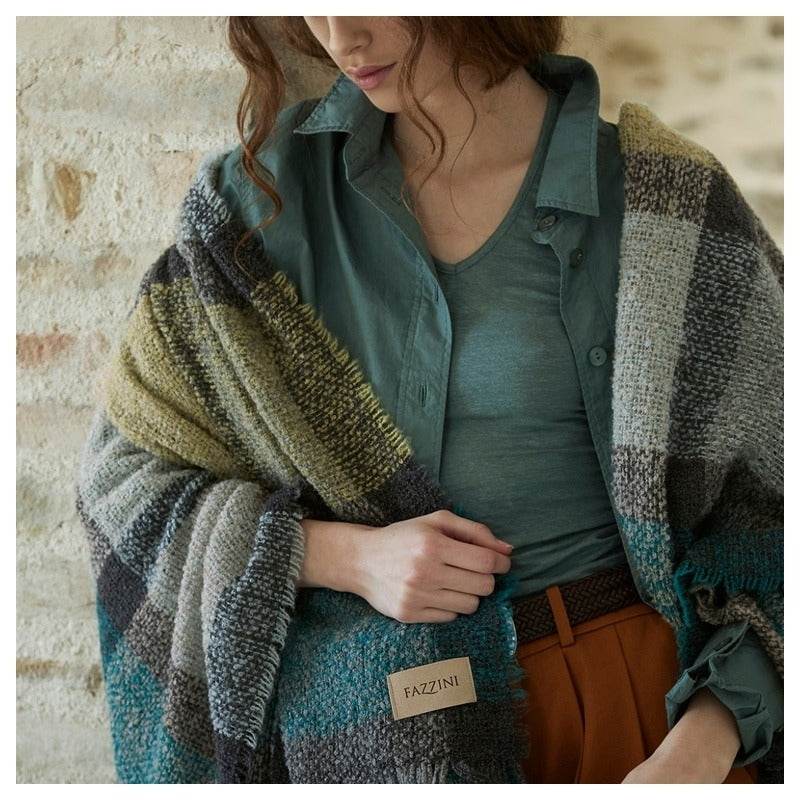 Plaid 130x170 Biancheria Buclè Plaid Fazzini - evabiancheria