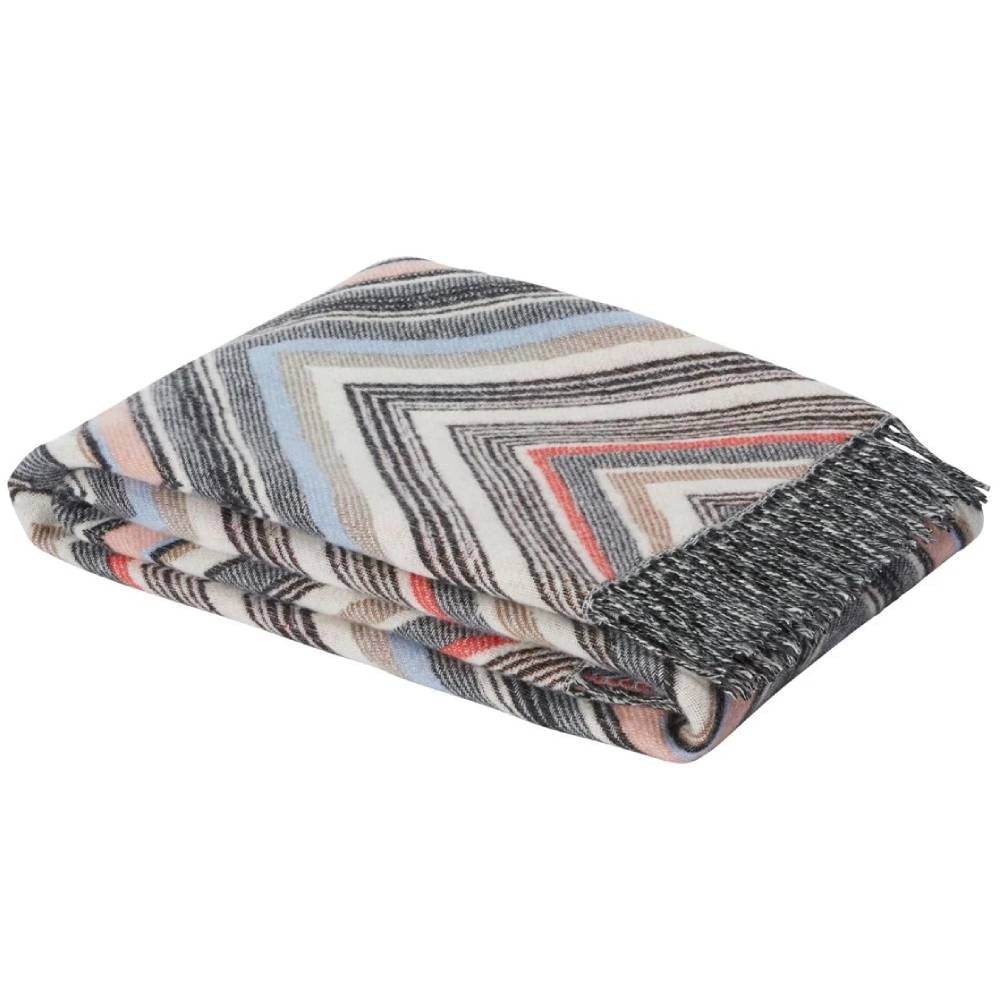 Plaid 130x190 Biancheria Chevron plaid Missoni Home - evabiancheria