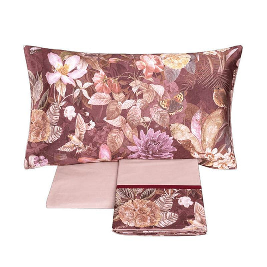 Lenzuola Stampato Biancheria Protea cpl Fazzini - evabiancheria