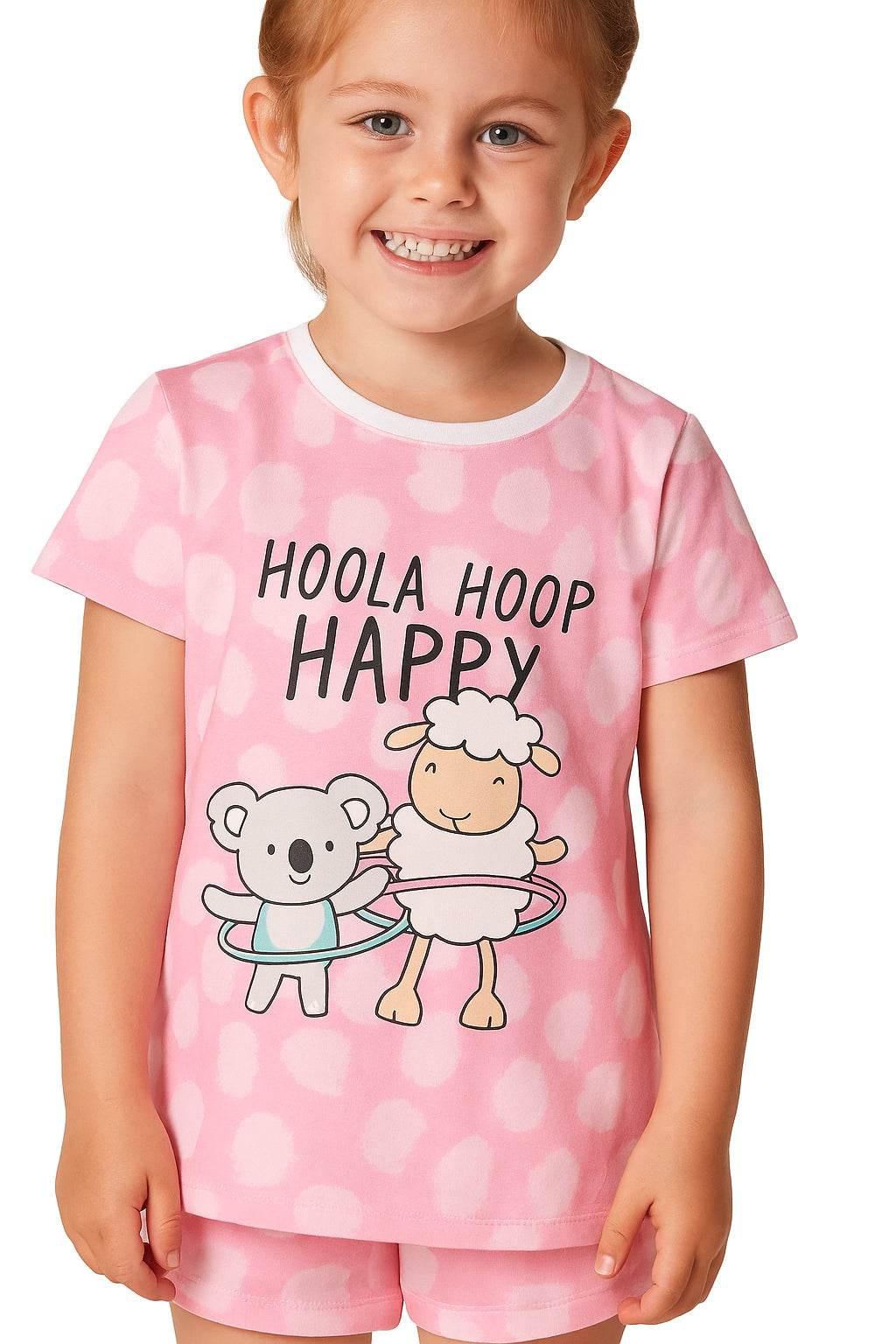 Pigiama corto Bimba H5642 Happy People - evabiancheria