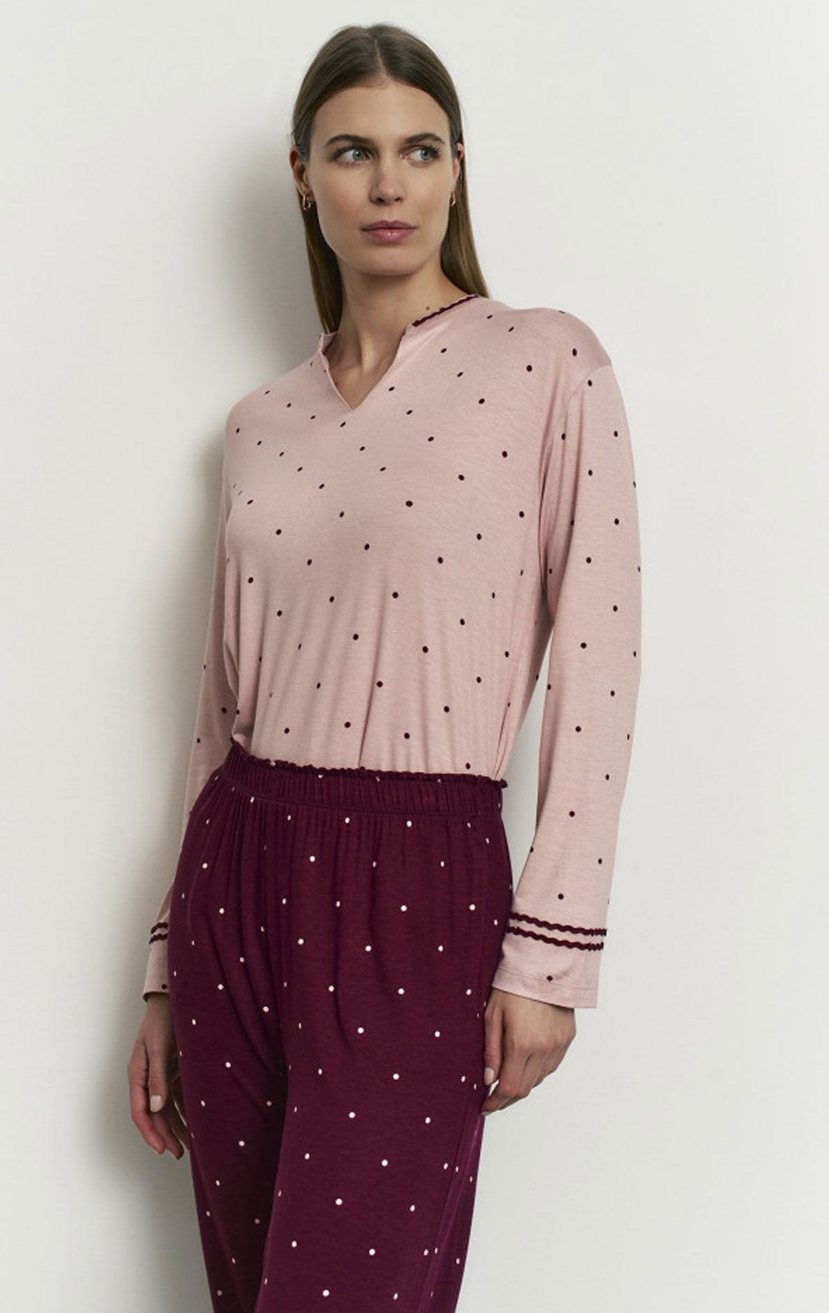 Completo pigiama Pigiama +Giacca Donna N21753 Promise