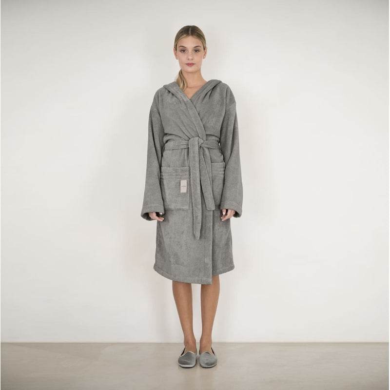 Accappatoio con cappuccio Biancheria Coccola Acc Fazzini - evabiancheria