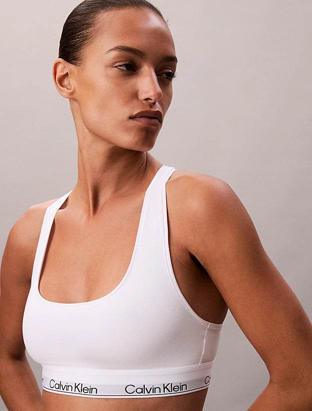 Bralette Sfoderata Donna QF8493 Calvin Klein - evabiancheria