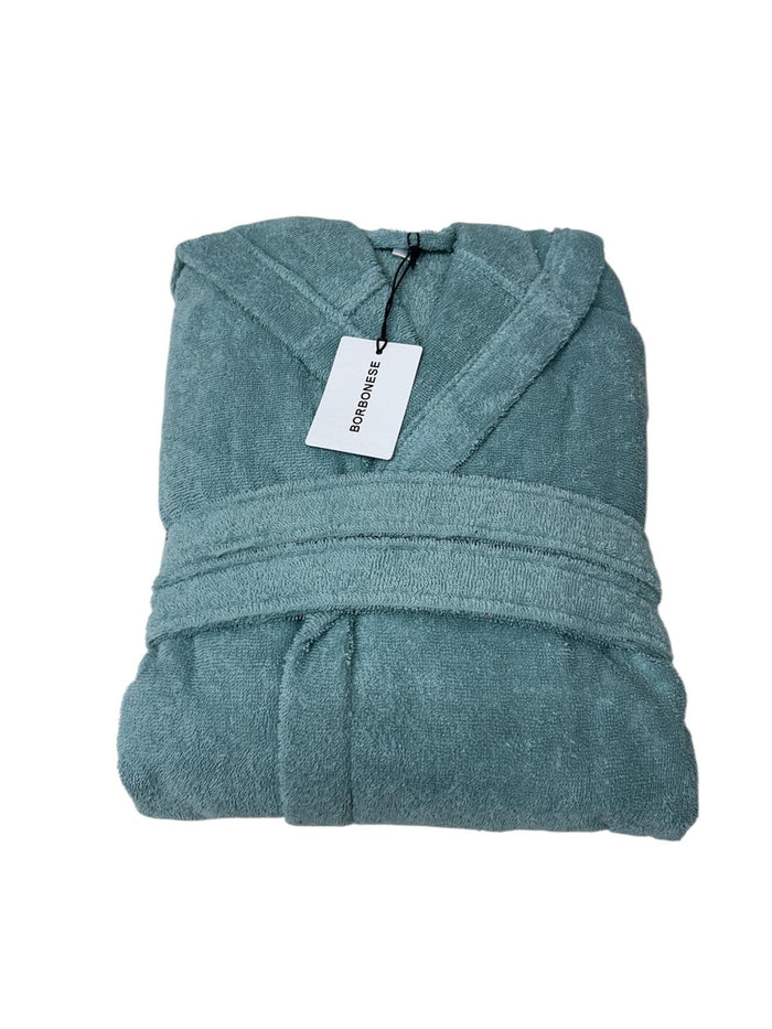 Accappatoio con cappuccio Biancheria Lounge Acc Borbonese