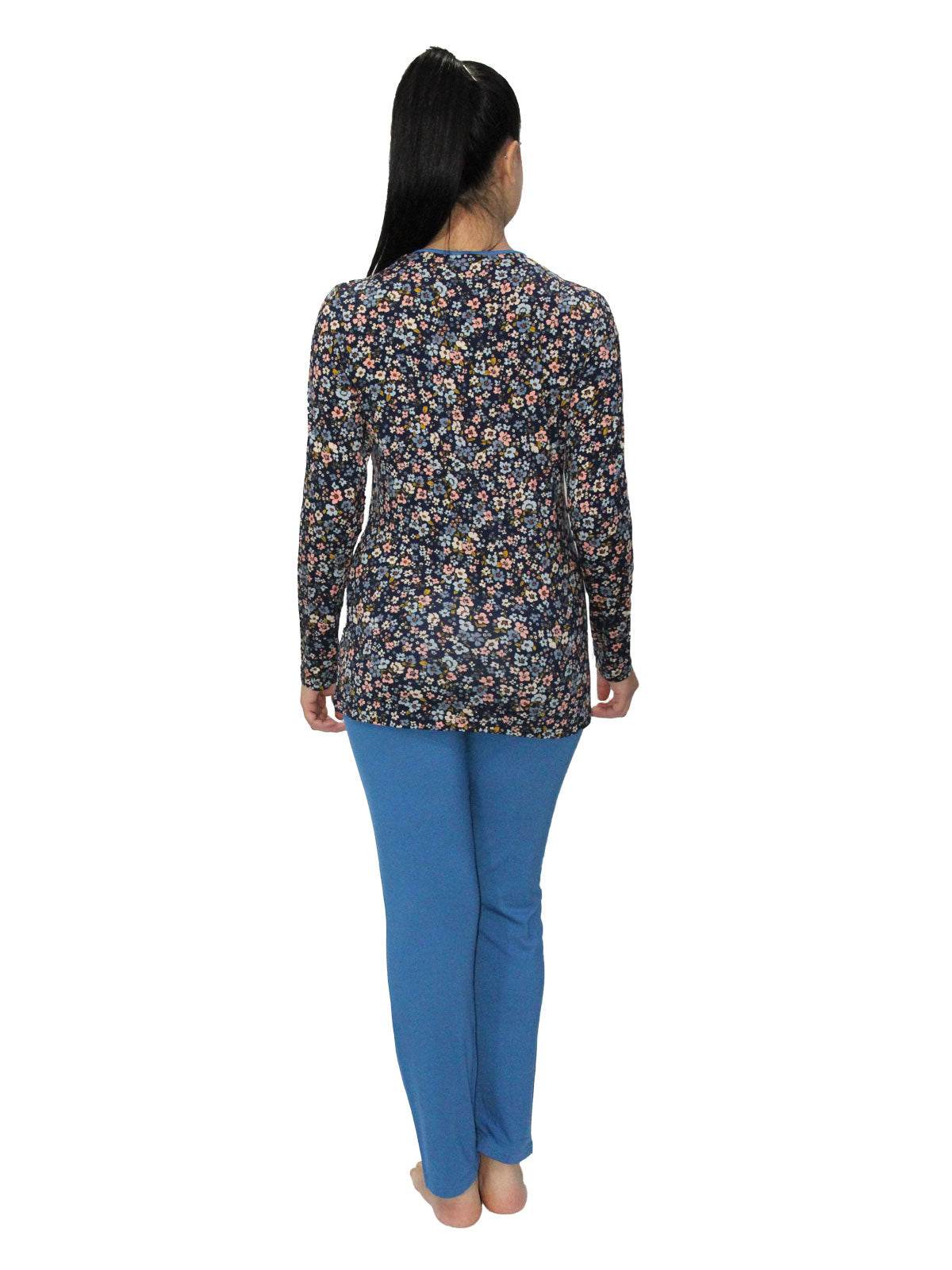 Pigiama Serafino Donna Romina 3 Julie - evabiancheria