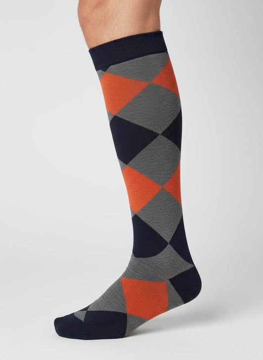 Calze lunghe Fantasia Uomo 542 LF Dandy Ironic Socks - evabiancheria