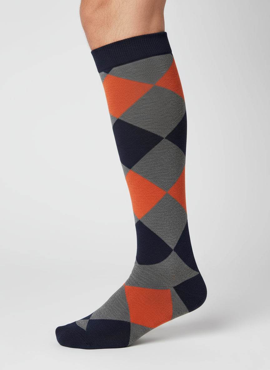 Calze lunghe Fantasia Uomo 542 LF Dandy Ironic Socks - evabiancheria