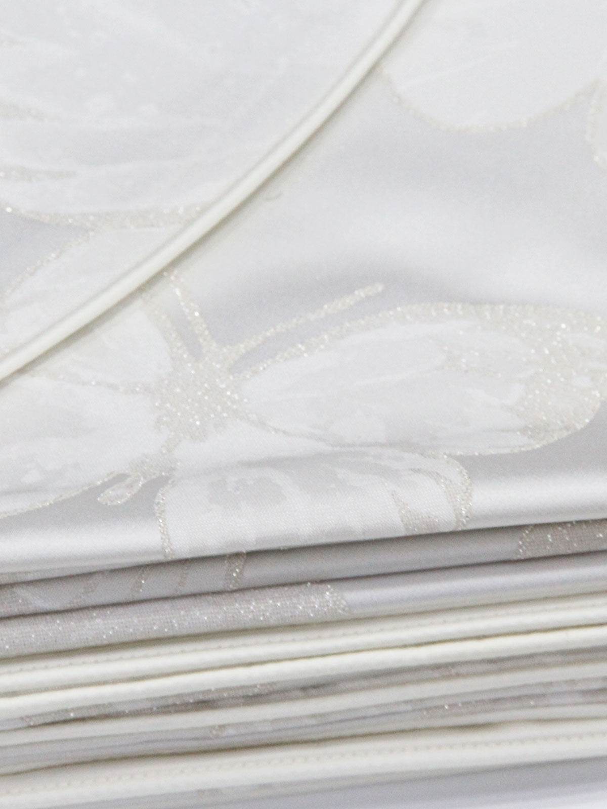 Copriletto jacquard Biancheria Butterfly CPT Agostini - evabiancheria