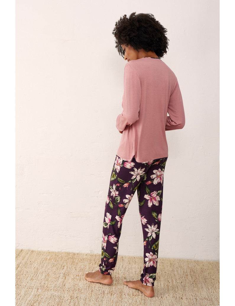 Pigiama Pigiama + Vestaglia Donna N18143 Promise - evabiancheria