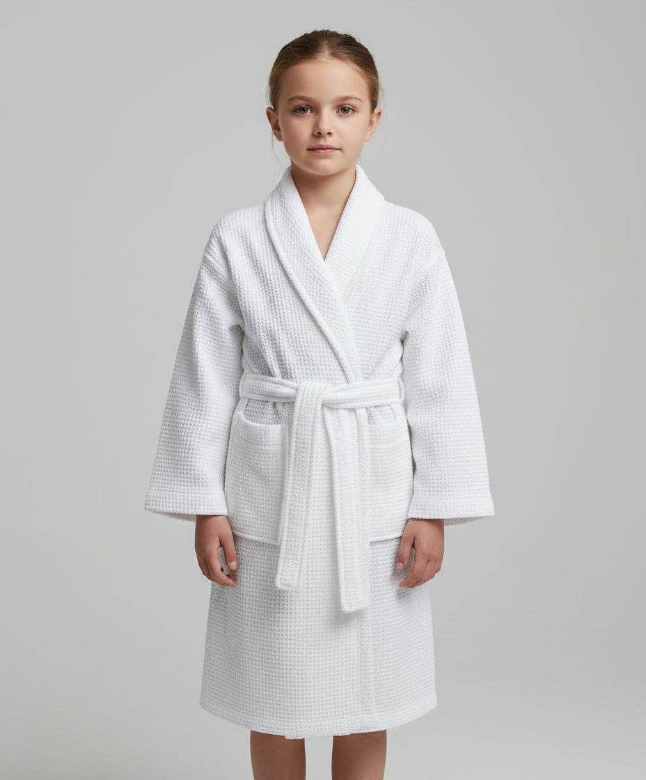 Accappatoio con cappuccio Bambini e ragazzi Gaia Acc Rebecca Home - evabiancheria