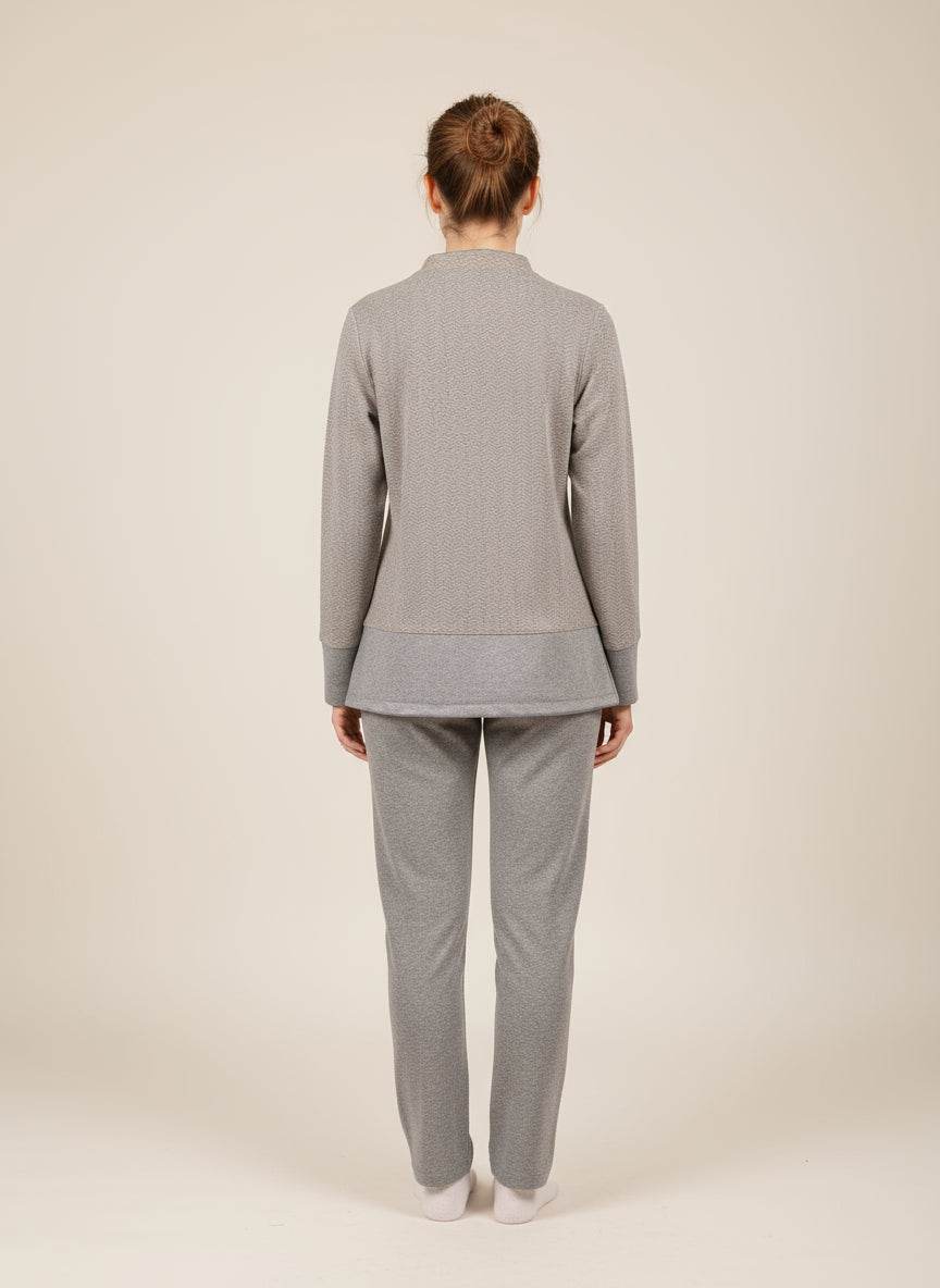 Pigiama Serafino Donna I2640 Fida - evabiancheria