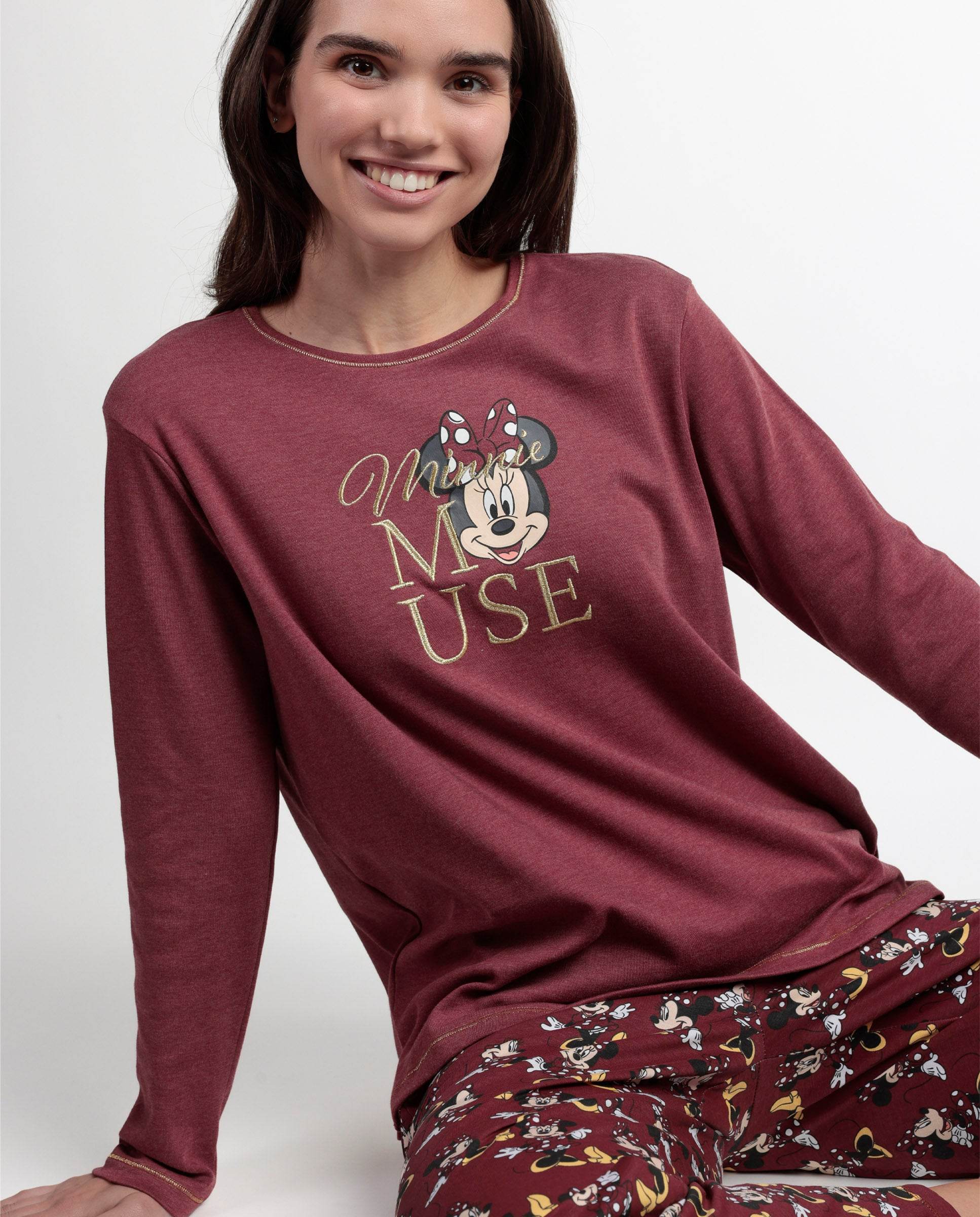 Pigiama Giro collo Donna 63308 Disney - evabiancheria