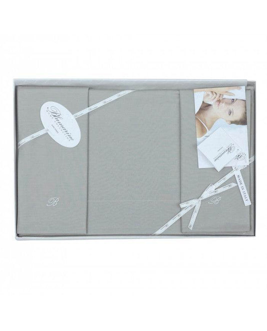 Lenzuola Tinta Unita Biancheria Stile Blu cpl Blumarine Home - evabiancheria