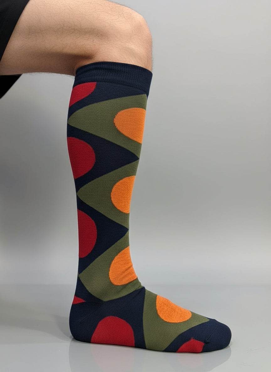 Calze lunghe Fantasia Uomo 514 LF Dandy Ironic Socks - evabiancheria