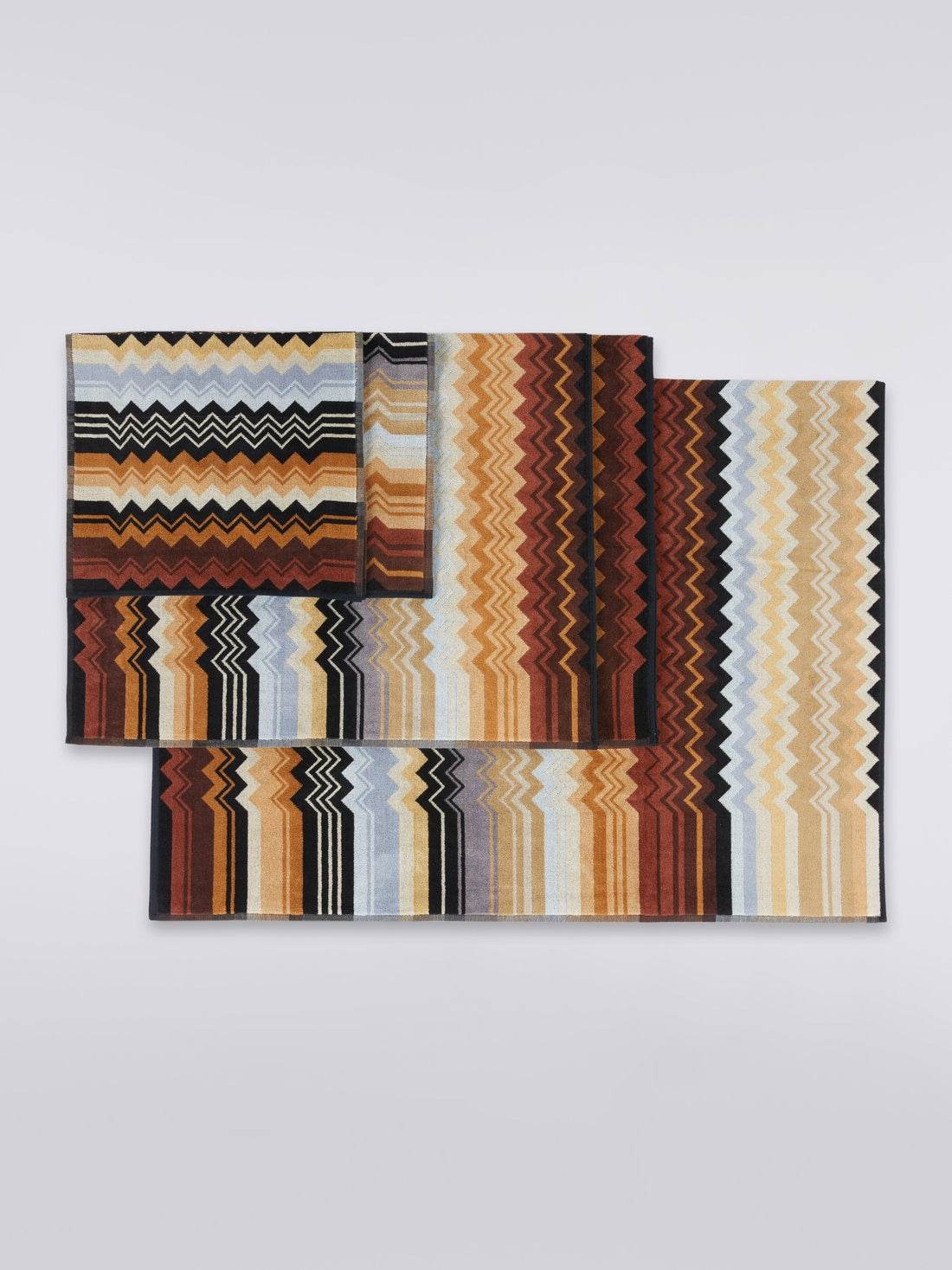 Completo bagno 5 pz Biancheria Giacomo 5PZ Missoni Home - evabiancheria