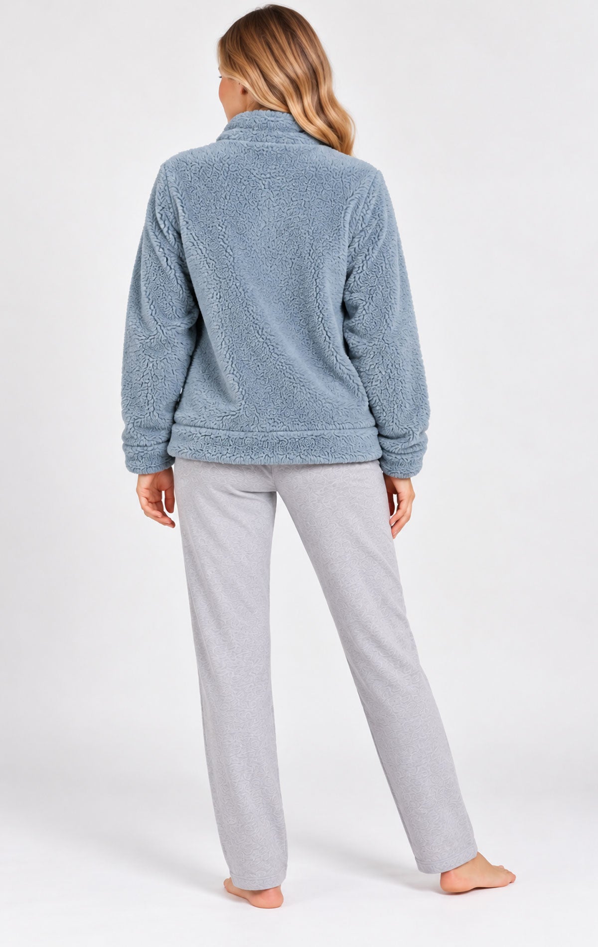 Vestaglia con zip Donna SY54 Verdissima