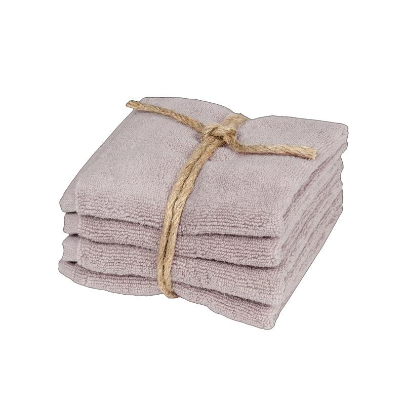 4-piece washcloths Coccola linen set Fazzini
