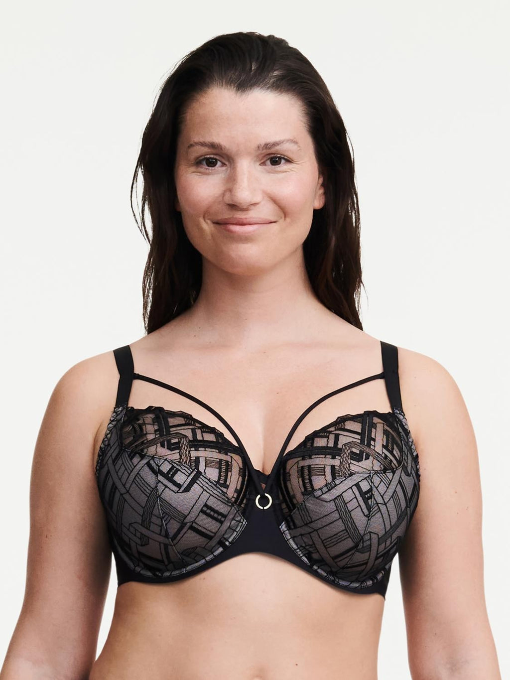 Reggiseno Sfoderato con ferretto Donna Graphic Support C21S10 Chantelle