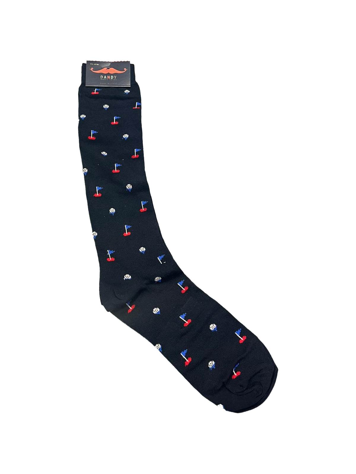 Calze lunghe Fantasia Uomo 526 LF Dandy Ironic Socks - evabiancheria