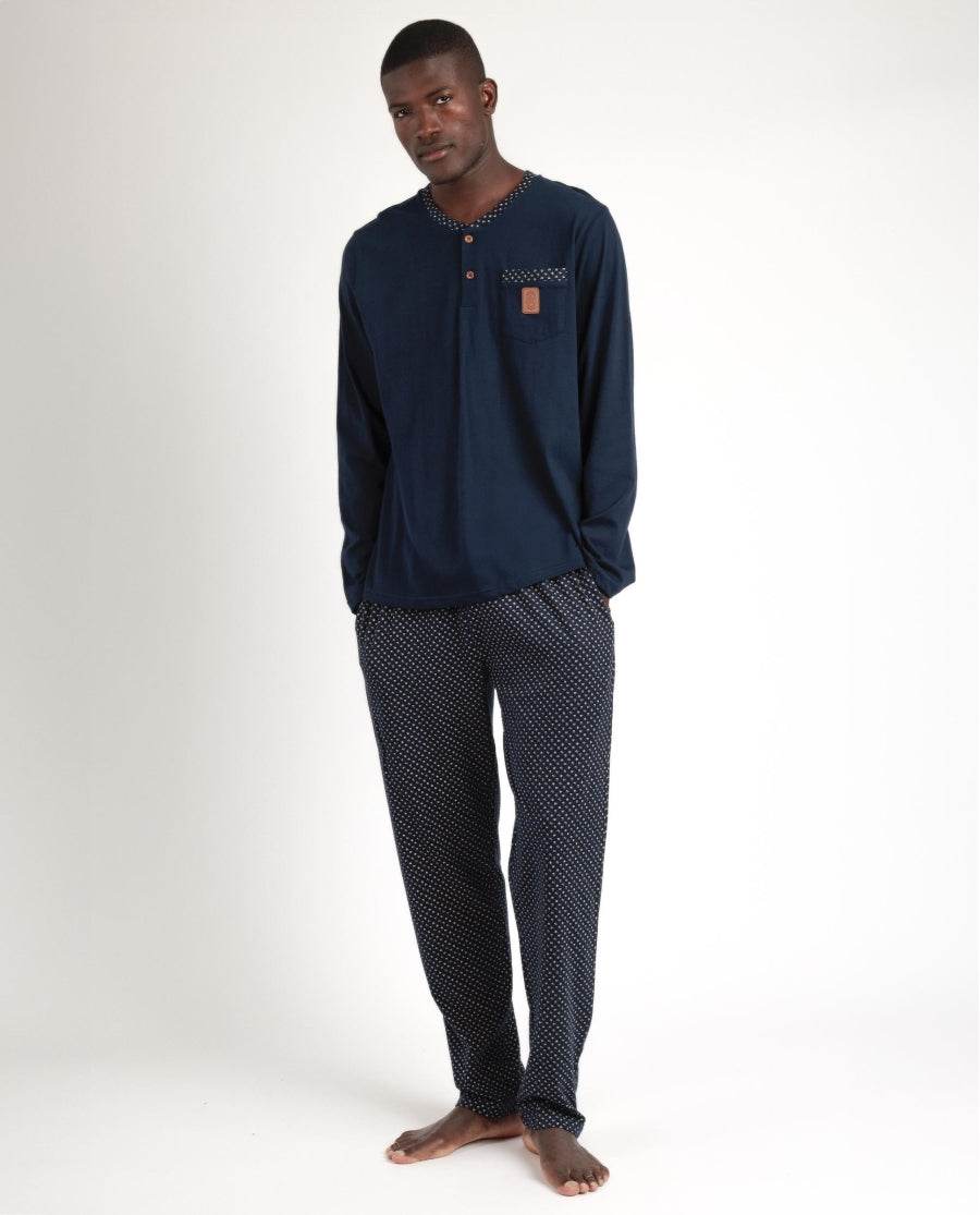 Pigiama Aperto Uomo 63105 Admas - evabiancheria