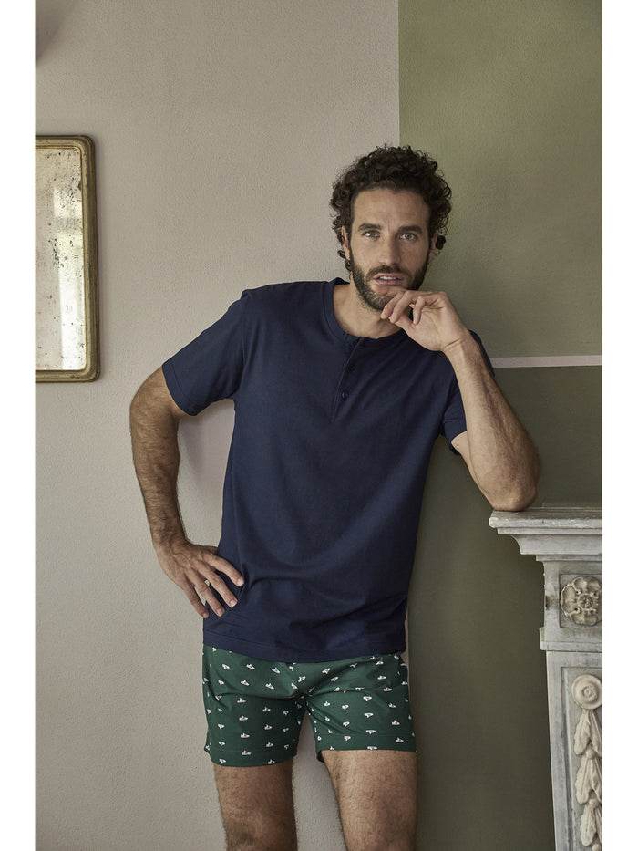 Pigiama corto Uomo Santena JAC226 Julipet - evabiancheria