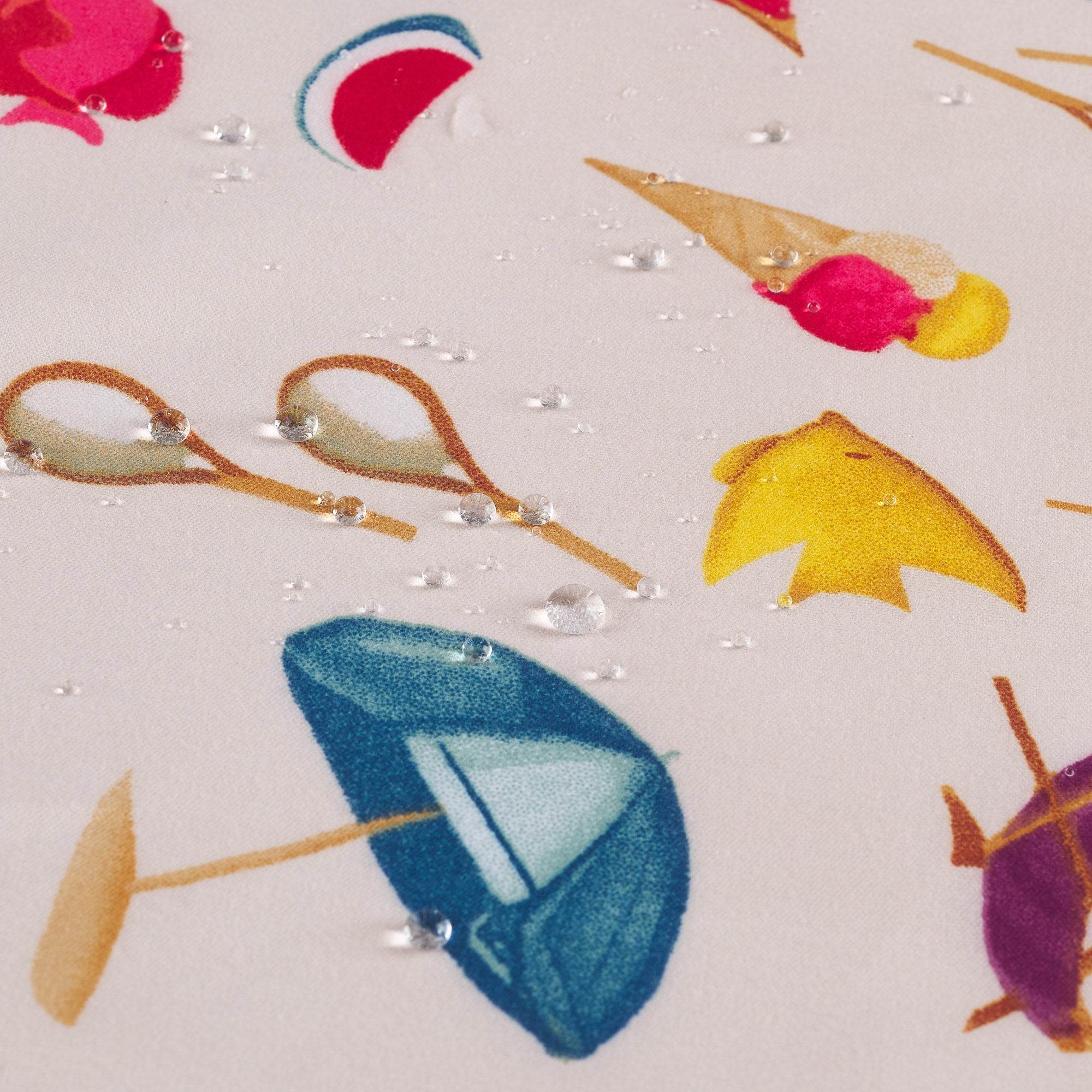 Tovaglia Stampato Biancheria Beach Tov Mae - evabiancheria