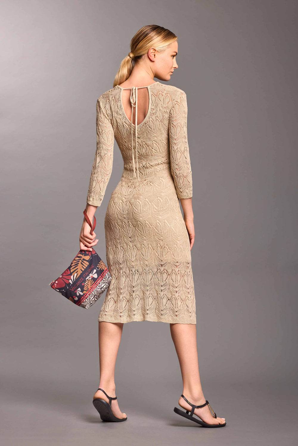 Abito Lungo Donna VI25-009 Vacanze Italiane - evabiancheria