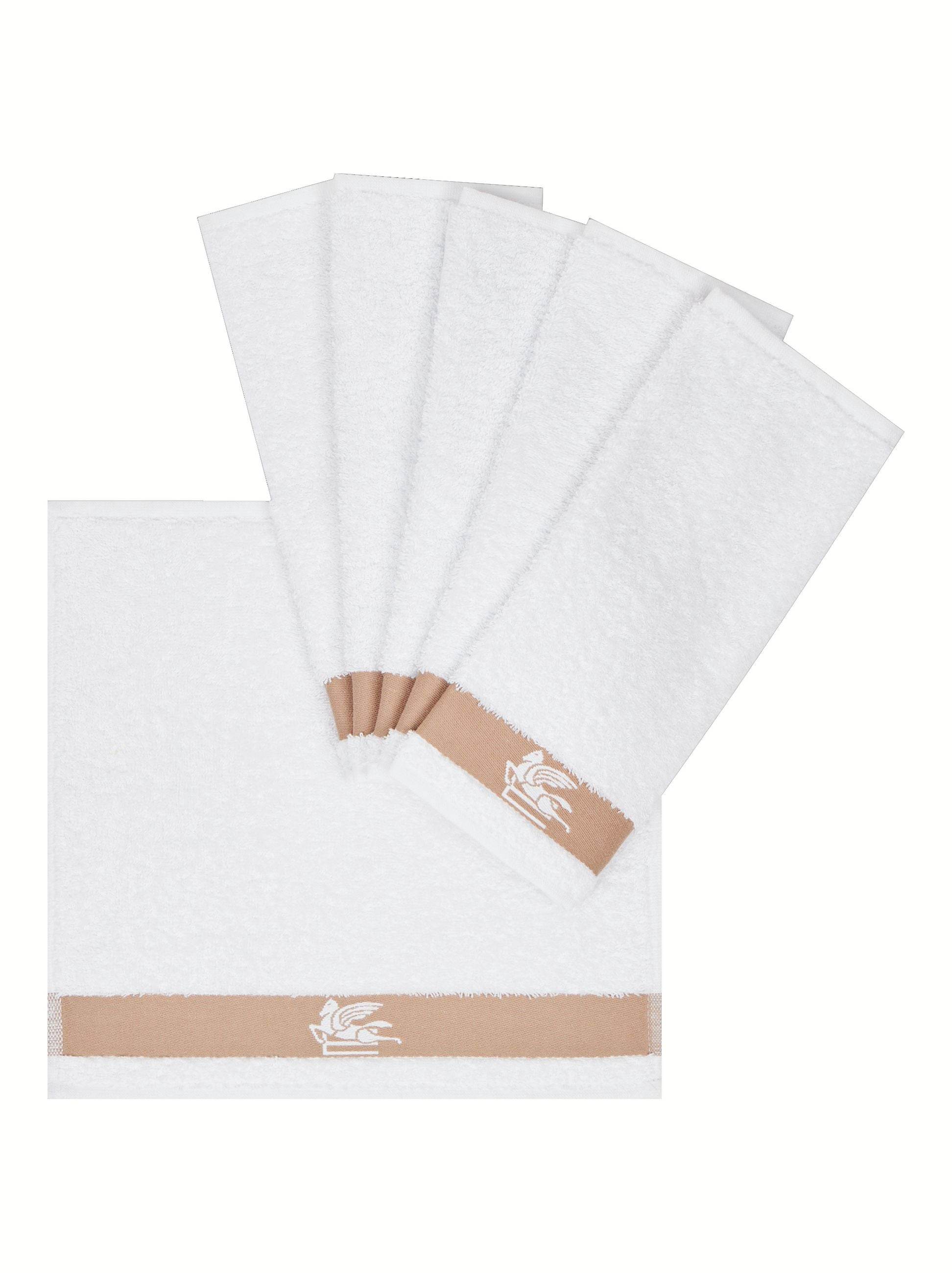 lavette 6pz Biancheria DAFNE FACE TOWELS Etro Home - evabiancheria