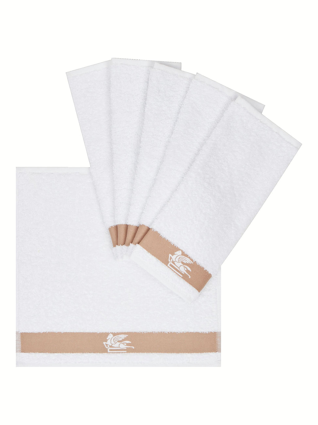 lavette 6pz Biancheria DAFNE FACE TOWELS Etro Home